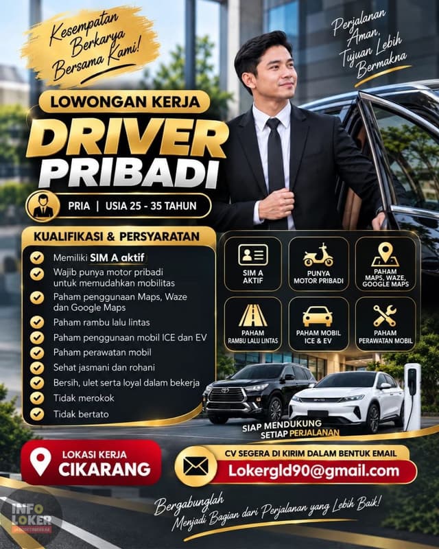 Poster Lowongan