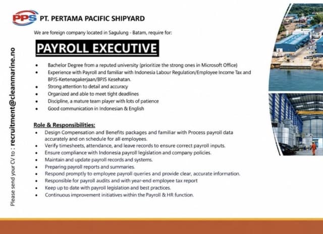 PT. PERTAMA PACIFIC SHIPYARD