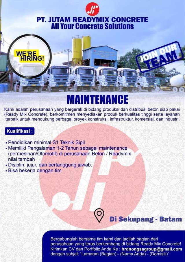 PT. JUTAM READYMIX CONCRETE