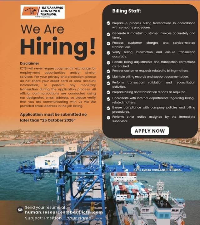 Batu Ampar Container Terminal