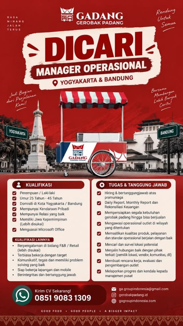 GADANG GEROBOK PADANG