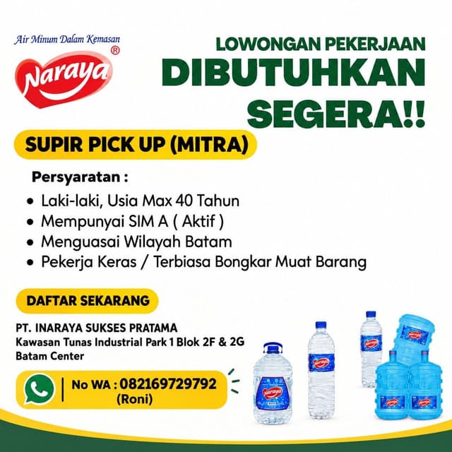 PT. INARAYA SUKSES PRATAMA
