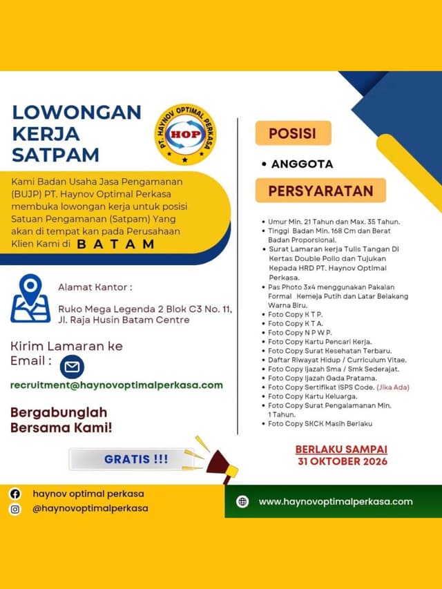 PT. Haynov Optimal Perkasa