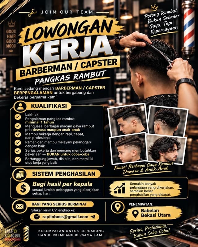 Poster Lowongan
