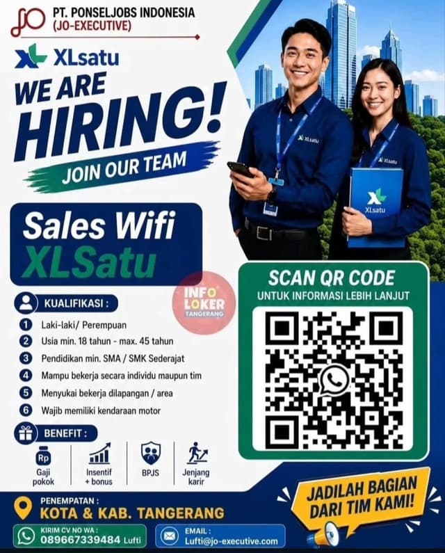 PT. PONSELJOBS INDONESIA (JO-EXECUTIVE)