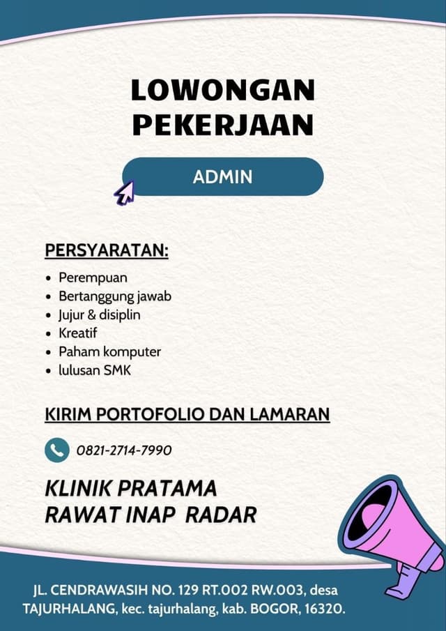 Klinik Pratama Rawat Inap Radar