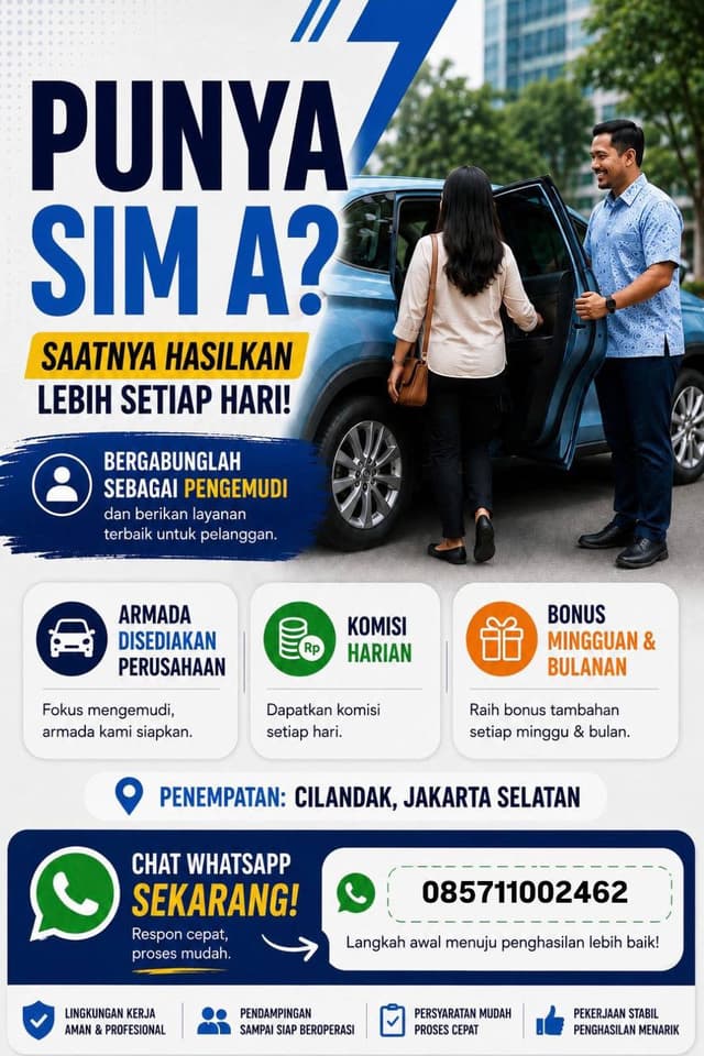 Poster Lowongan