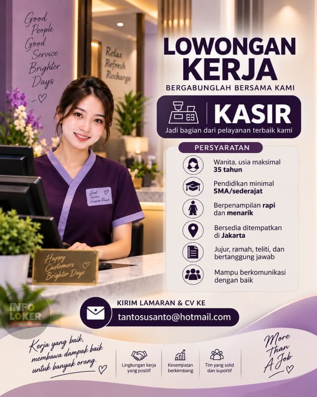 Poster Lowongan