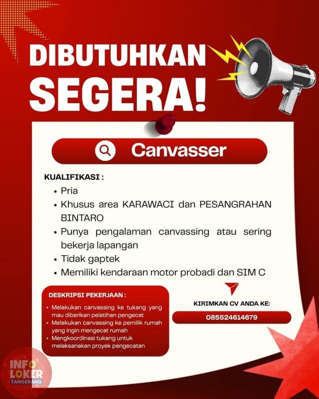Poster Lowongan
