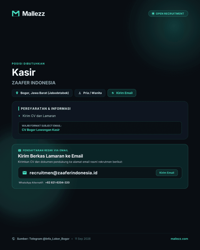 ZAAFER INDONESIA