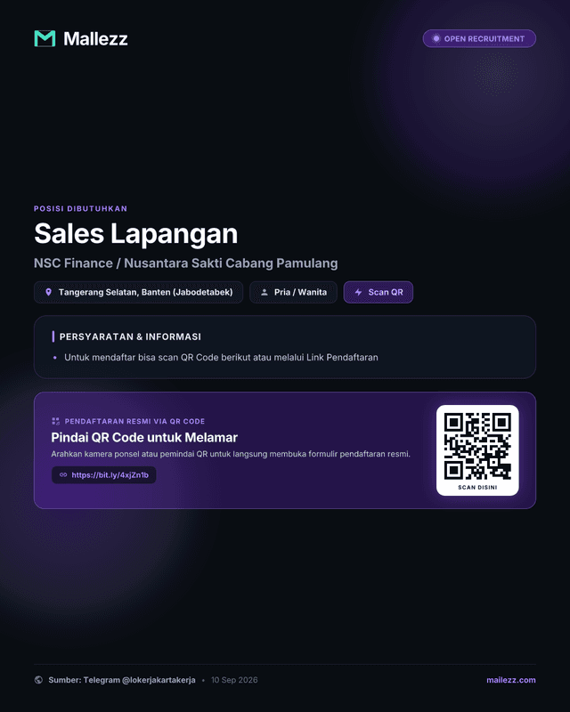 NSC Finance / Nusantara Sakti Cabang Pamulang