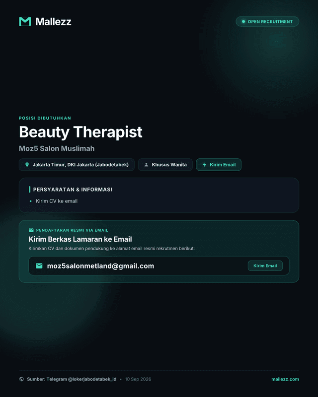 Moz5 Salon Muslimah
