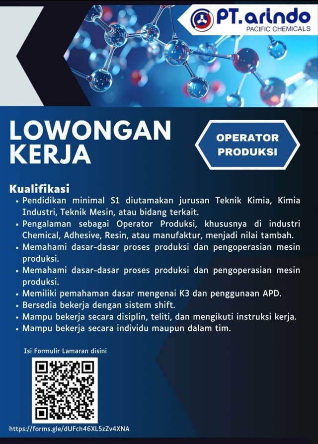 PT. arindo PACIFIC CHEMICALS